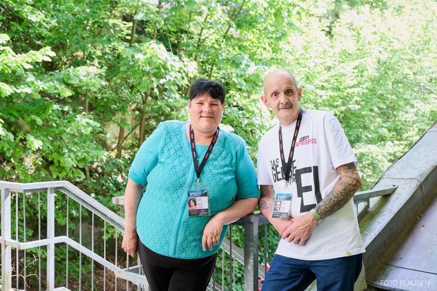 Führen durch Salzburger Einrichtungen: Evelyne und Georg Aigner.